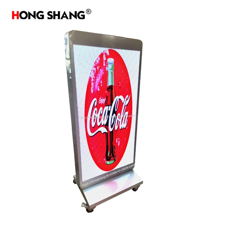 Indoor LED Scrolling Display Modul Standing Poster Werbung Maschine Fenster LED-FERNSEHER