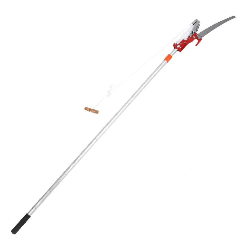 Manual Pole Saw Long Reach Handle Bypass Pole Tree Pruner