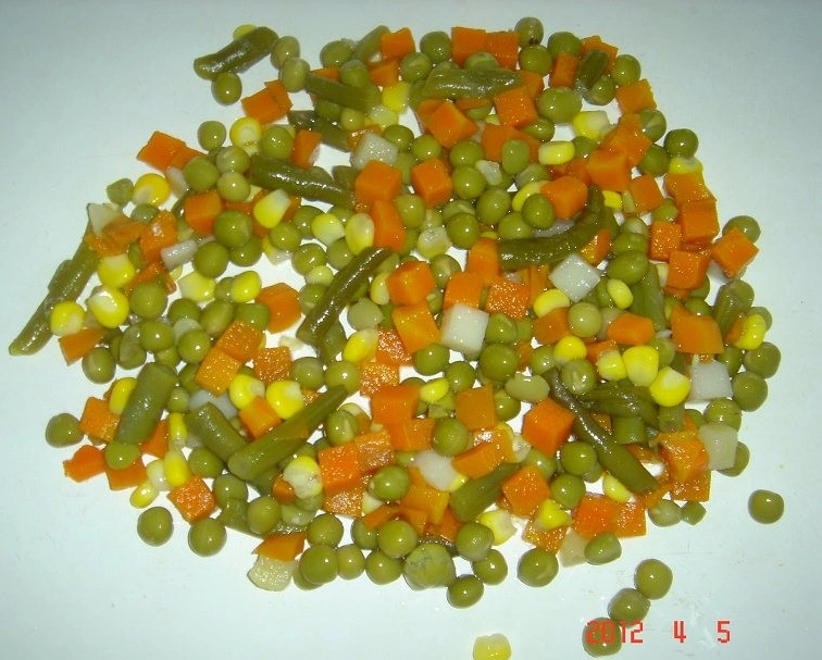 Original Factory Wholesale/Supplier Canned Mixed Vegetables with Private Label