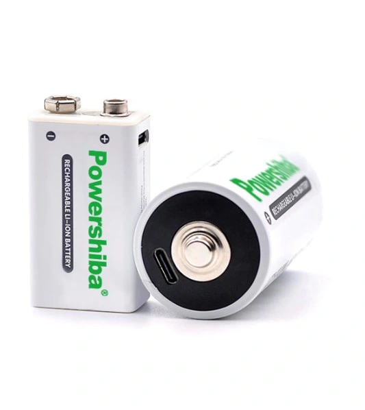 Type C 18650 2000mAh 2600mAh 3500mAh Batterie Rechargeable de Gros Micro USB Batterie au Lithium