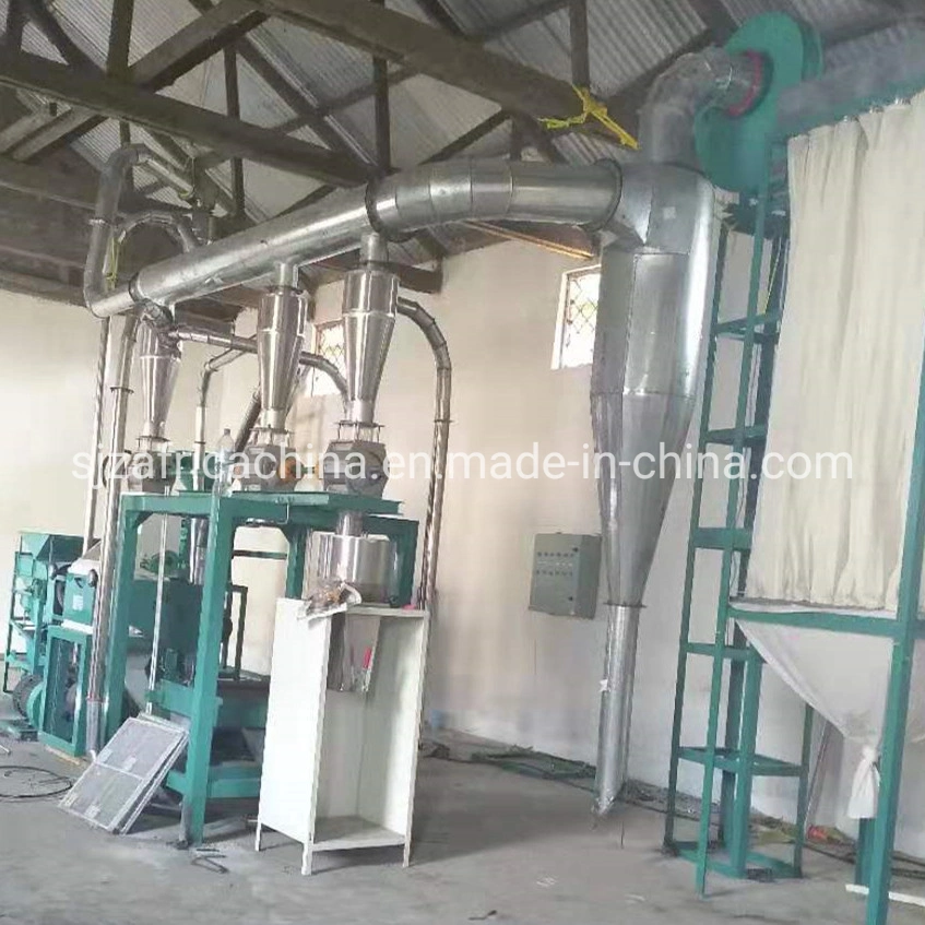 Small Farm Family Using 5t/24h Maize Mill Machinery Price