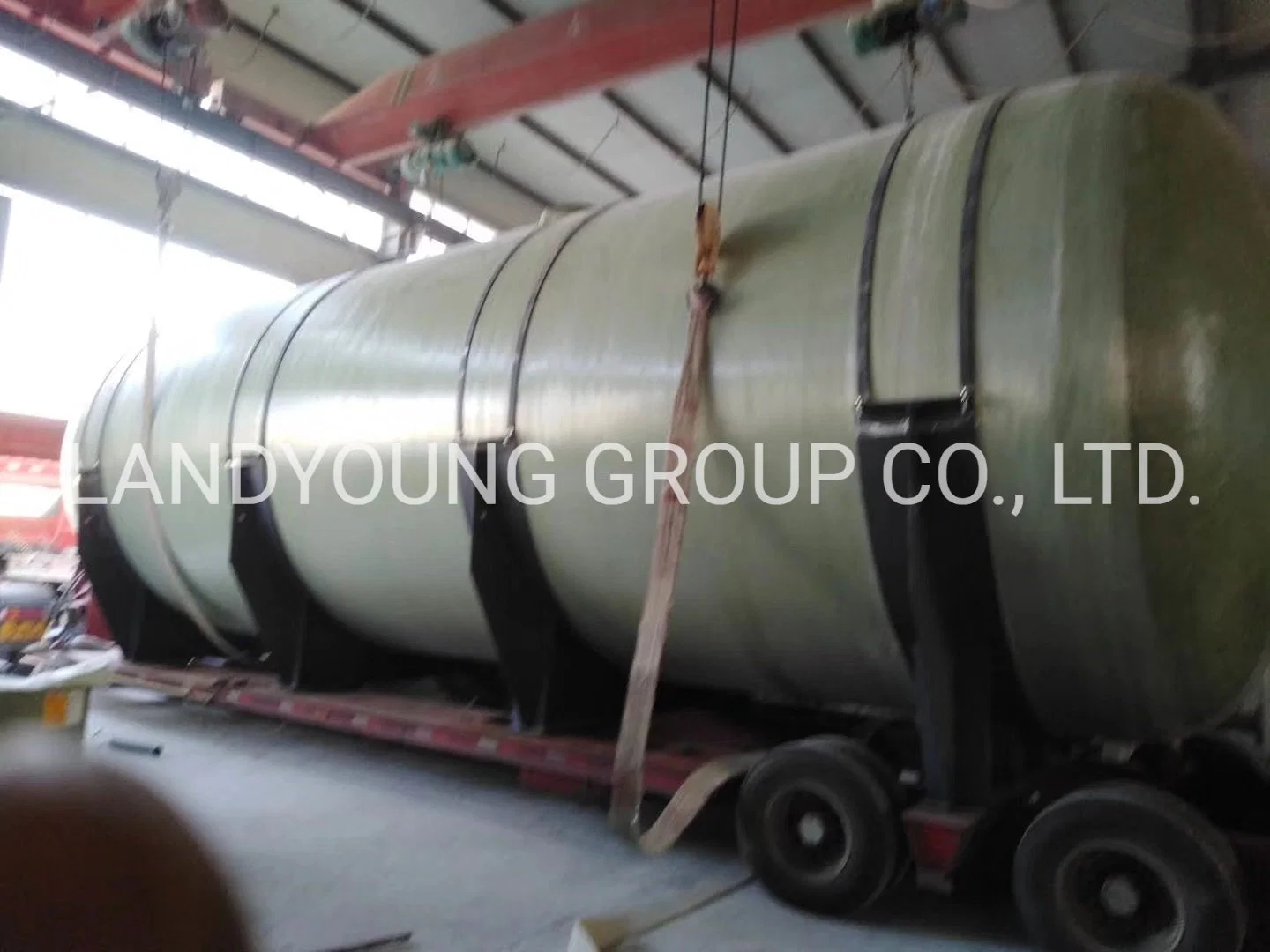 FRP Pressure Tank Edible Water Treatment Anticorrosion FRP Fuel Storage Tank