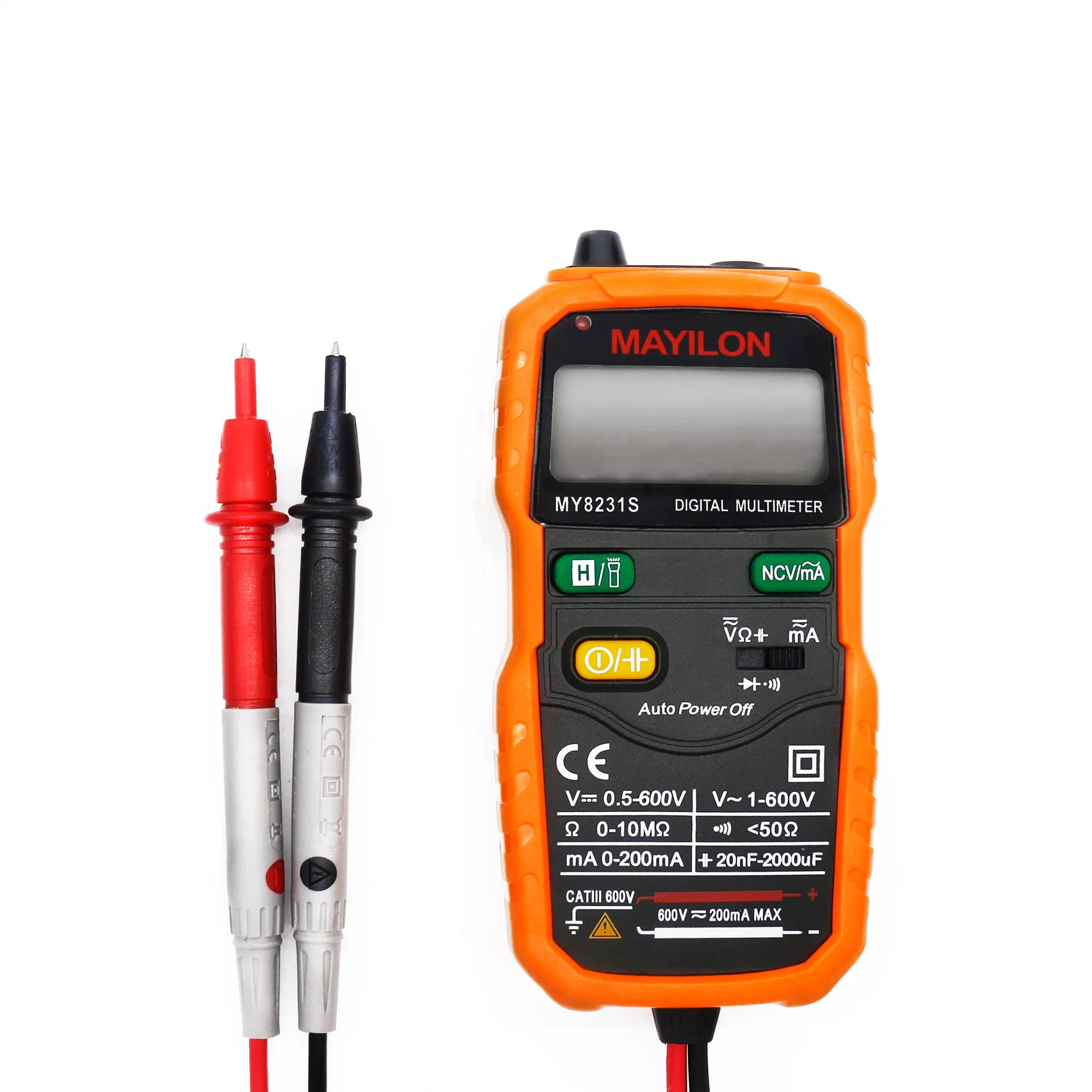 Pocket Full-Automatic Digital Multimeter Does Not Need to Shift Gears