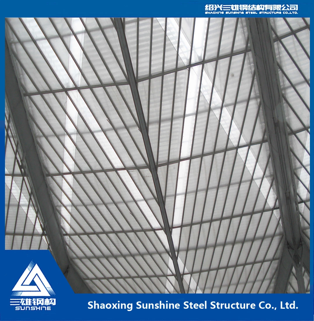 Prefabricated Light Steel Roof for Shanghai South Railway Station