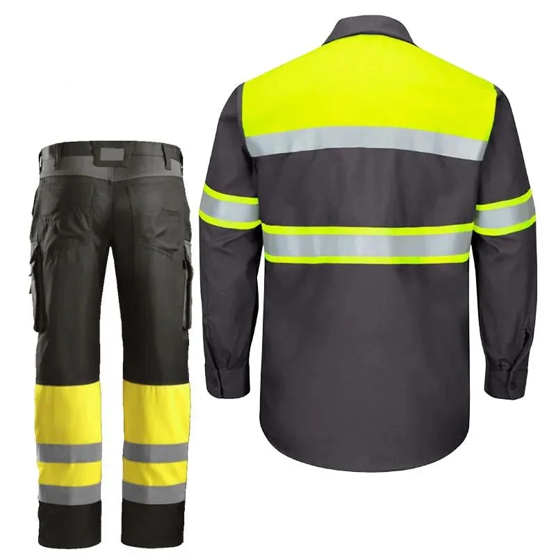 Top Best Quality Good Price Reflective Work Jacket and Pant High Visibility Workwear Uniform