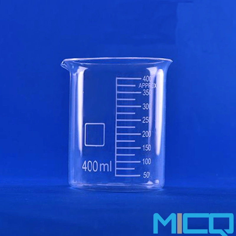 High Temperature Resistance Customized Fused Silica Quartz Glass Beaker with High quality/High cost performance 