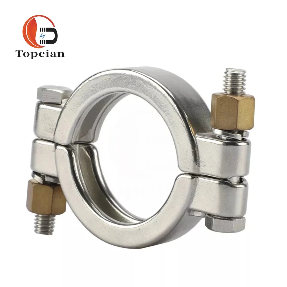 SS304 13mhp 2&prime; &prime; Stainless Steel High Pressure Heavy Duty Pipe Clamp