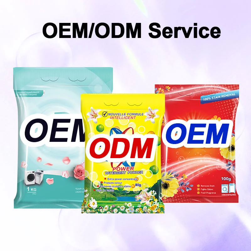 Laundry Detergent Washing Powder Raw Materials Detergente a Granel En Polvo Price Algeria Bulk Ingredients Loose CMC OEM 20kg