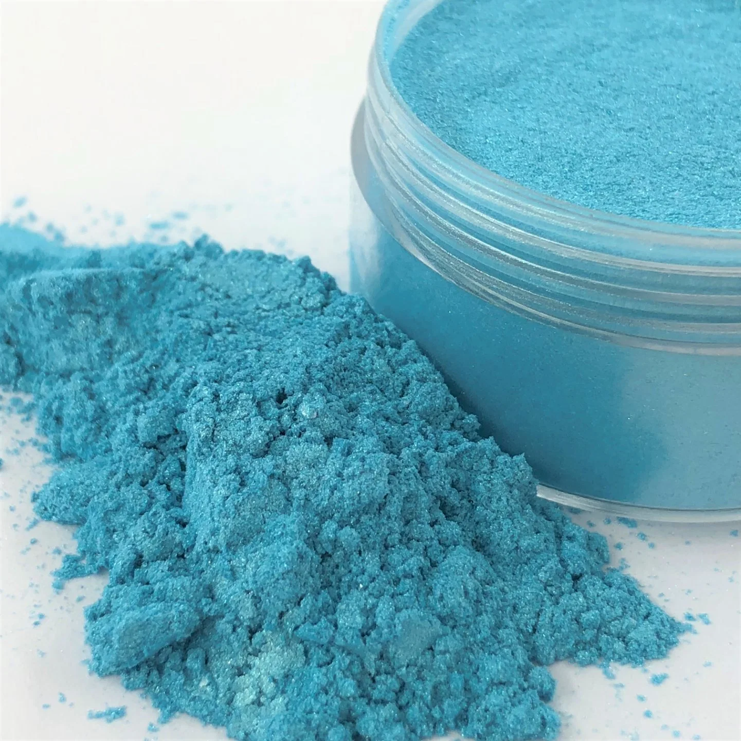 Turquoise Tiffany Blue Setting Luster Blue Plastic Mica Powder P400 Pearlescent Pigments Coating Ink