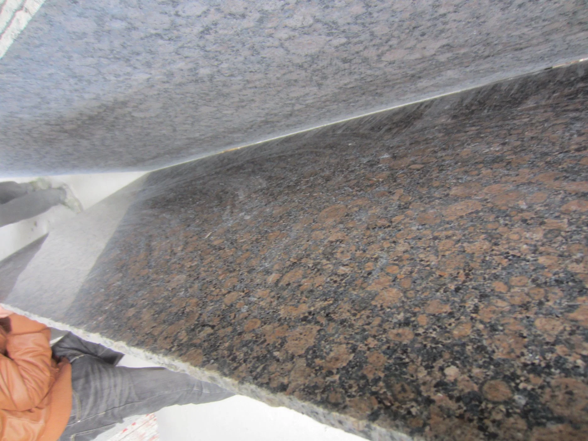 Polished Brown Granite Baltic Brown Granite for Floor Wall Outdoor Slabs Tiles Countertops Stairs Sills Column Pavers