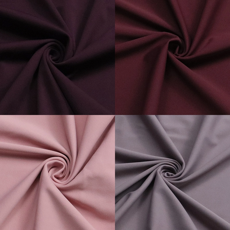 Wholesale/Supplier 75% Nylon 25% Spandex Leggings Fabric Double-Sided Stretch Yoga Fabric Textile