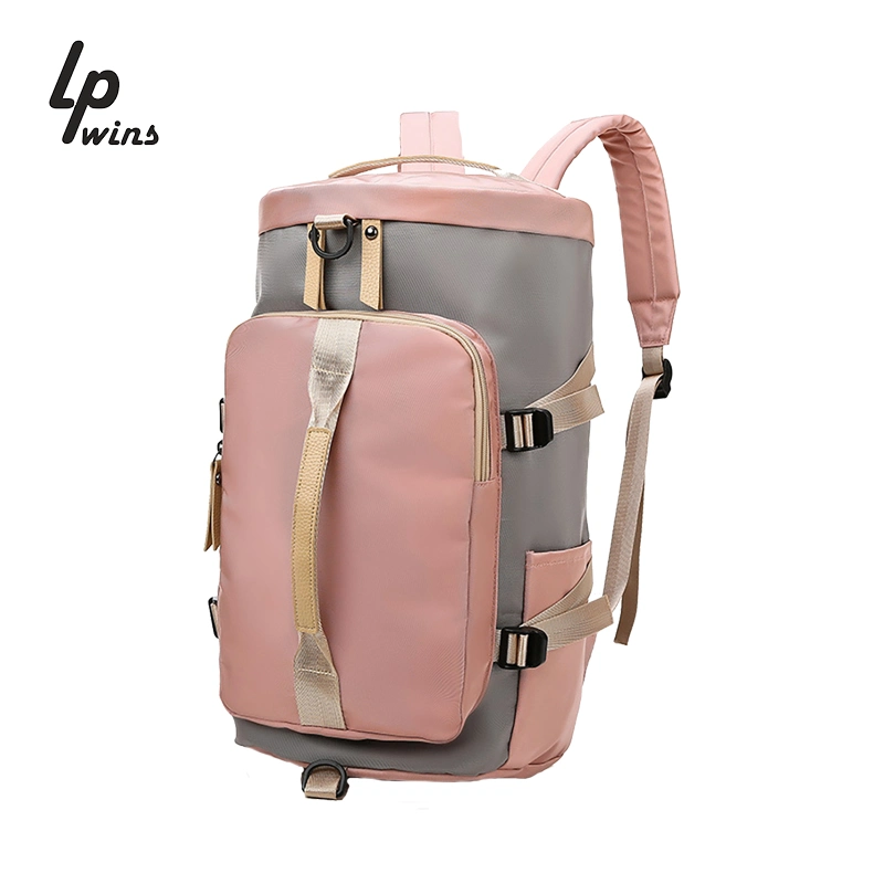 Fashion Shoulder Duffle Nylon Women Girls Ladies Backpack Travel Bag