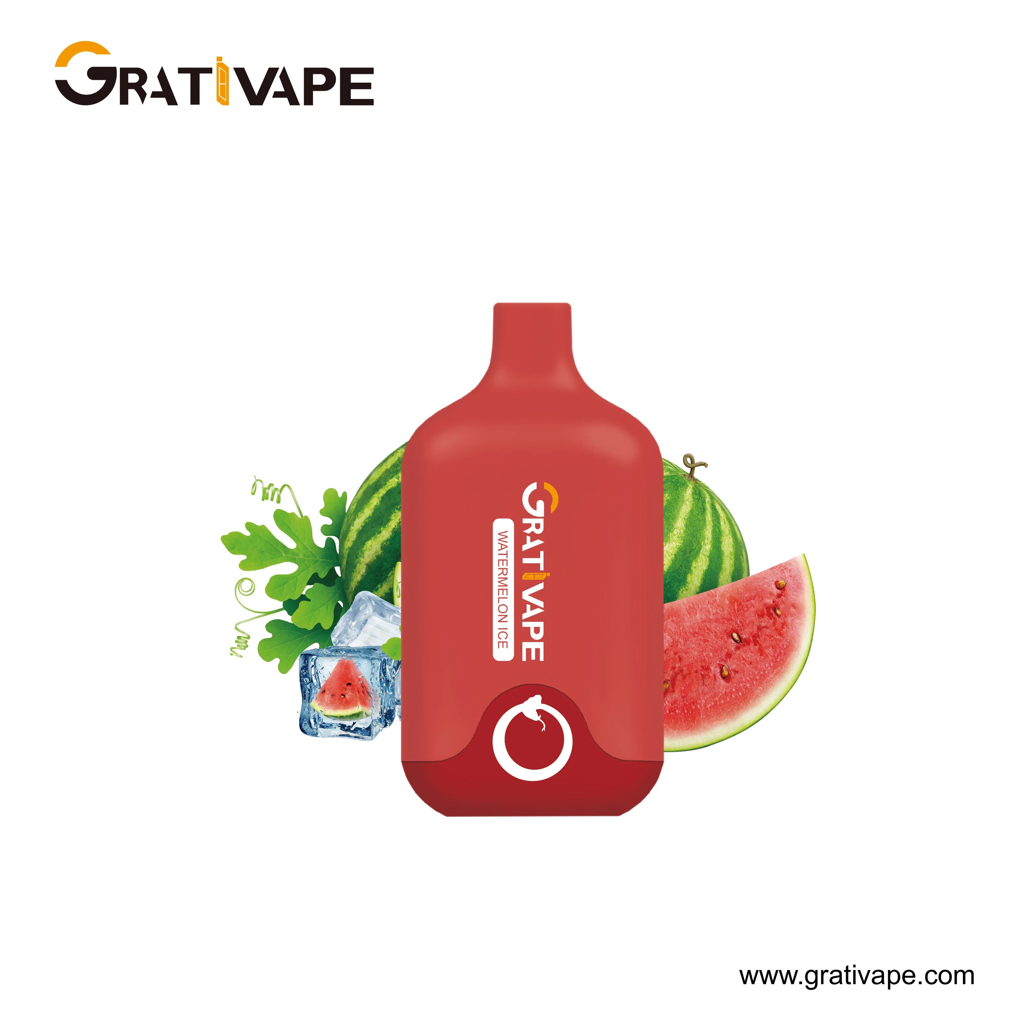 Wholesale/Supplier Factory OEM Grativape & Grab Cheap Original Puff Bar Waka 6000 Puffs 5% Nicotine Disposable/Chargeable Vape Electronic E Cigarette