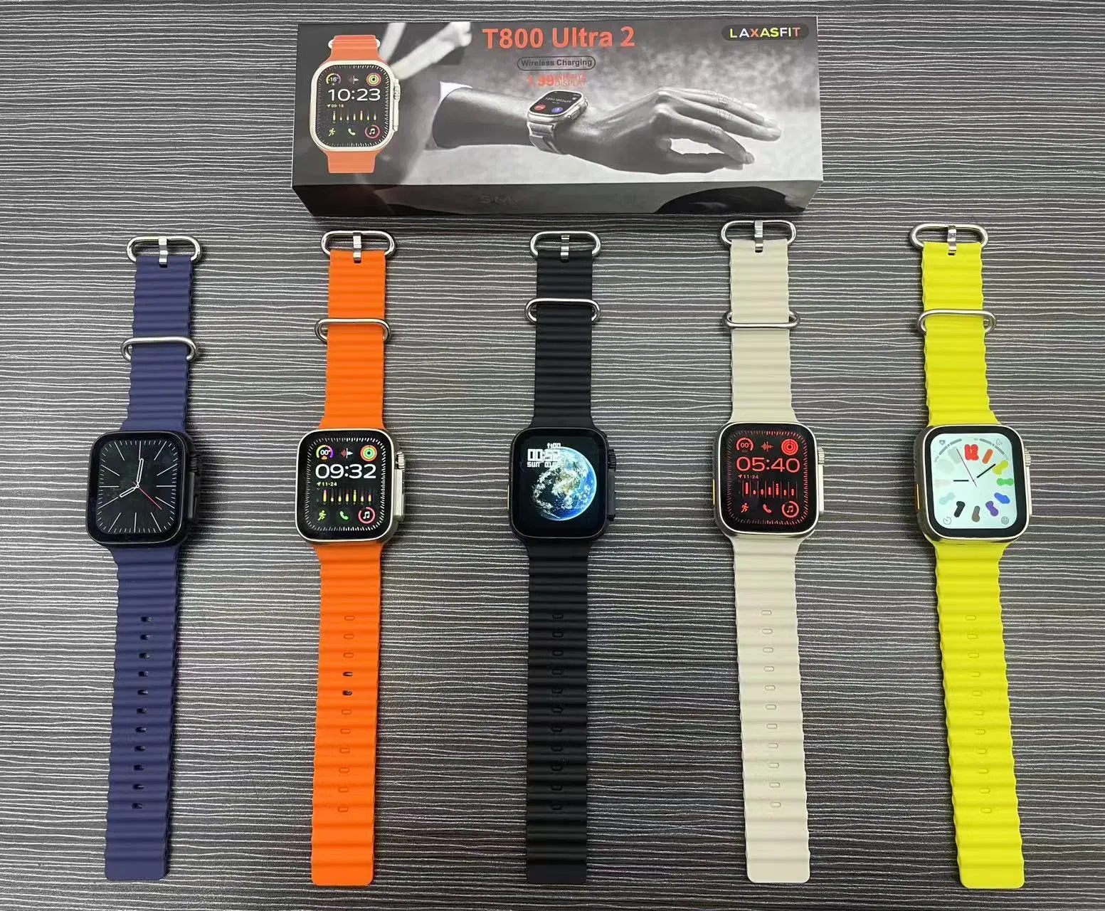 Wholesale/Supplier Price T800 Ultra 2 Smartwatch Men Women T900 Ultra 2 Bt Call Message Push Waterproof Sport Fitness Reloj Smart Watch