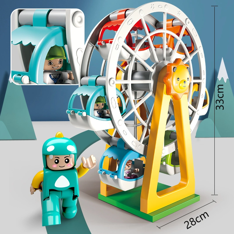 Sy 178PCS Ferris Wheel Building Blocks akzeptieren OEM ODM Customization DIY Szene Aufklärung Puzzle Spielzeug für Kinder