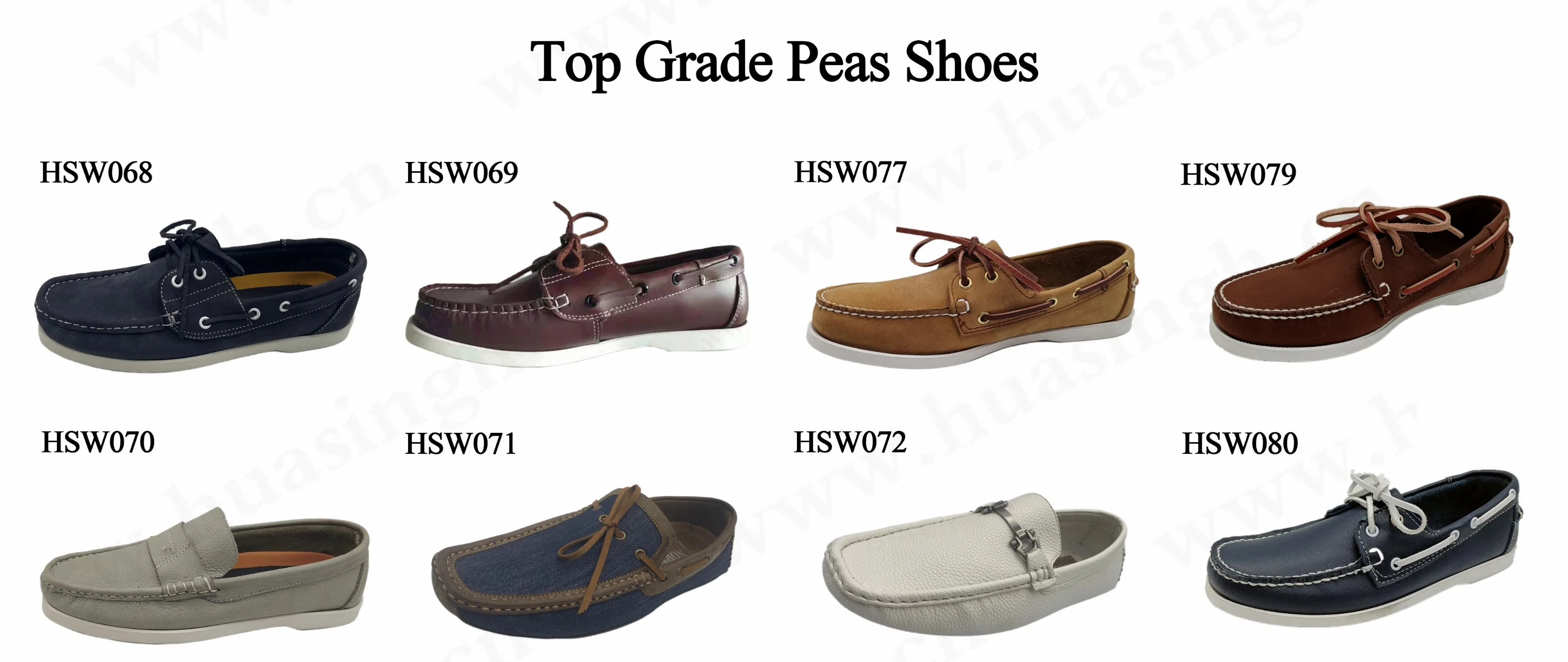 Gww, Hot Selling Easy Wear Comfortable Flat Peas Shoe Handmade Full Grain Leather Mask Style Green Penny Shoe Hsw070