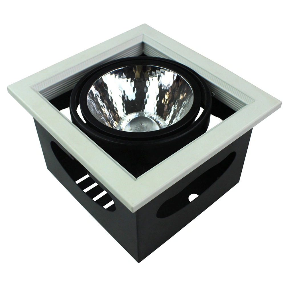 Top Selling Good Quality Modern Office Recessed LED Grill Down Light Panel Emergency LED Grille Light