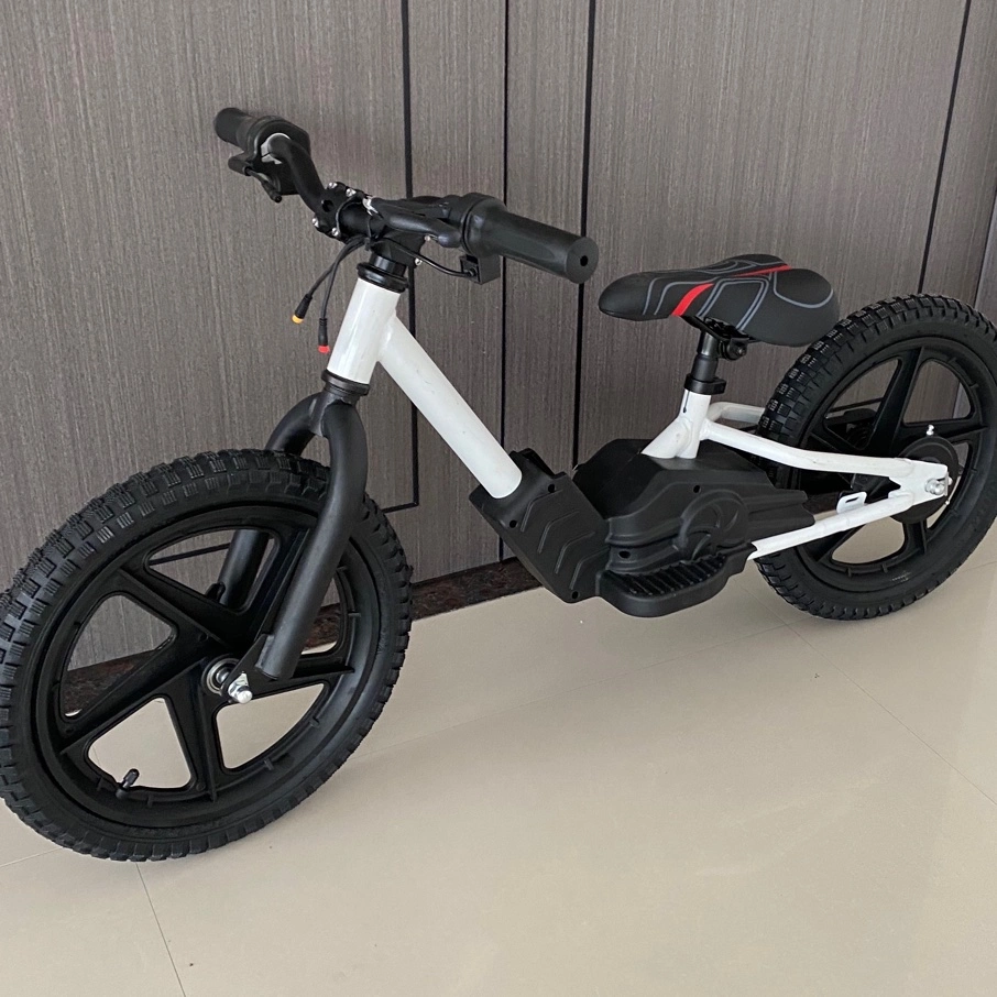 250W 24V Lithium Battery 16 Inch Scooter Kids Electric Balance Bike