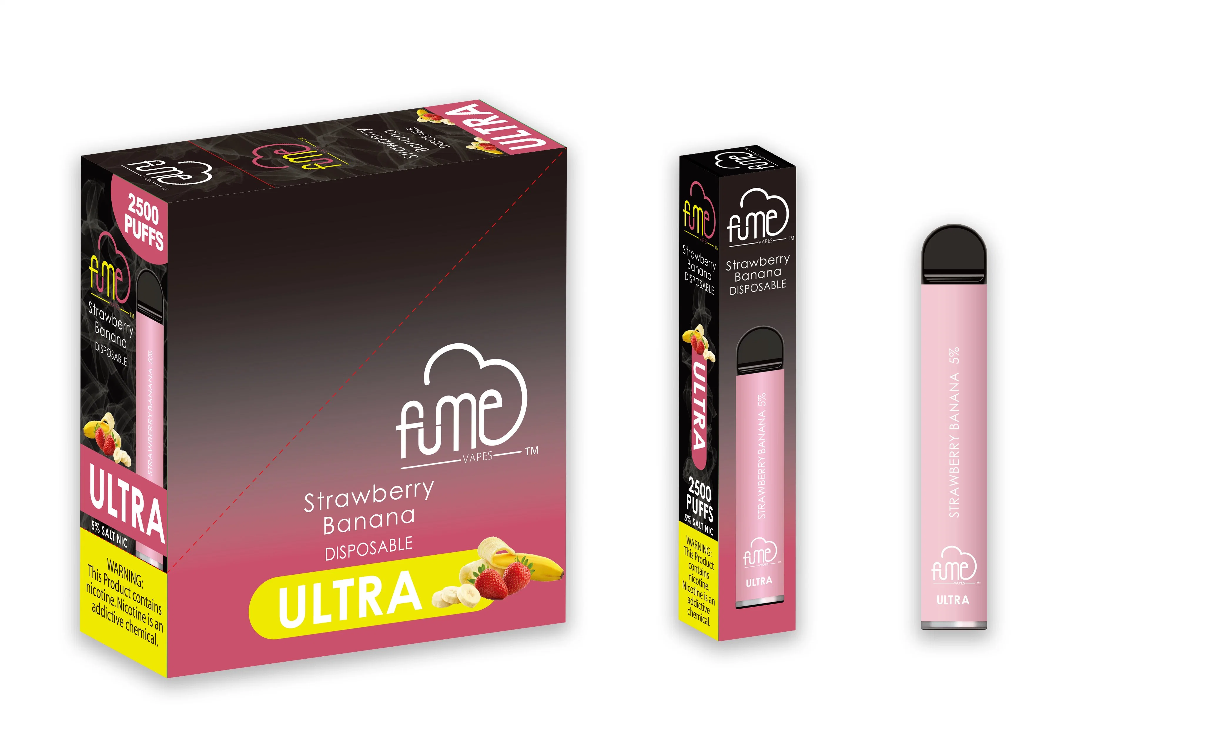 Оптовая торговля приводит к повреждению пера Hookah Ultra 2500 Puffs Электронные сигареты 5% Нико Vape сетка катушки Elf Pod одноразовые