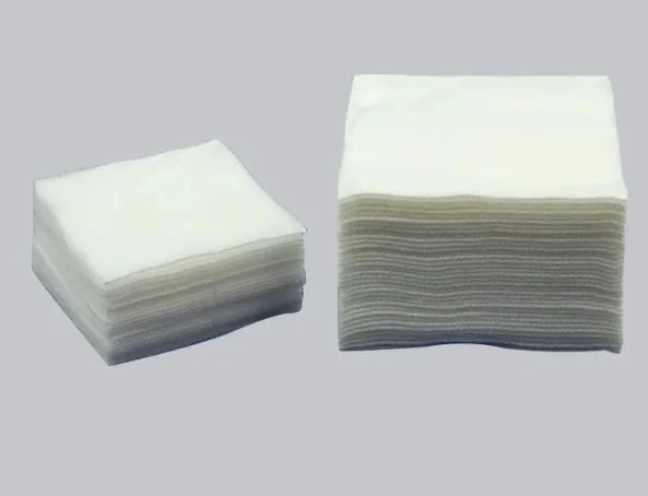 Non-Woven 4-Ply Dental Medical Gauze Pads 10*10cm Dental Nonwoven Swabs Factory Direct