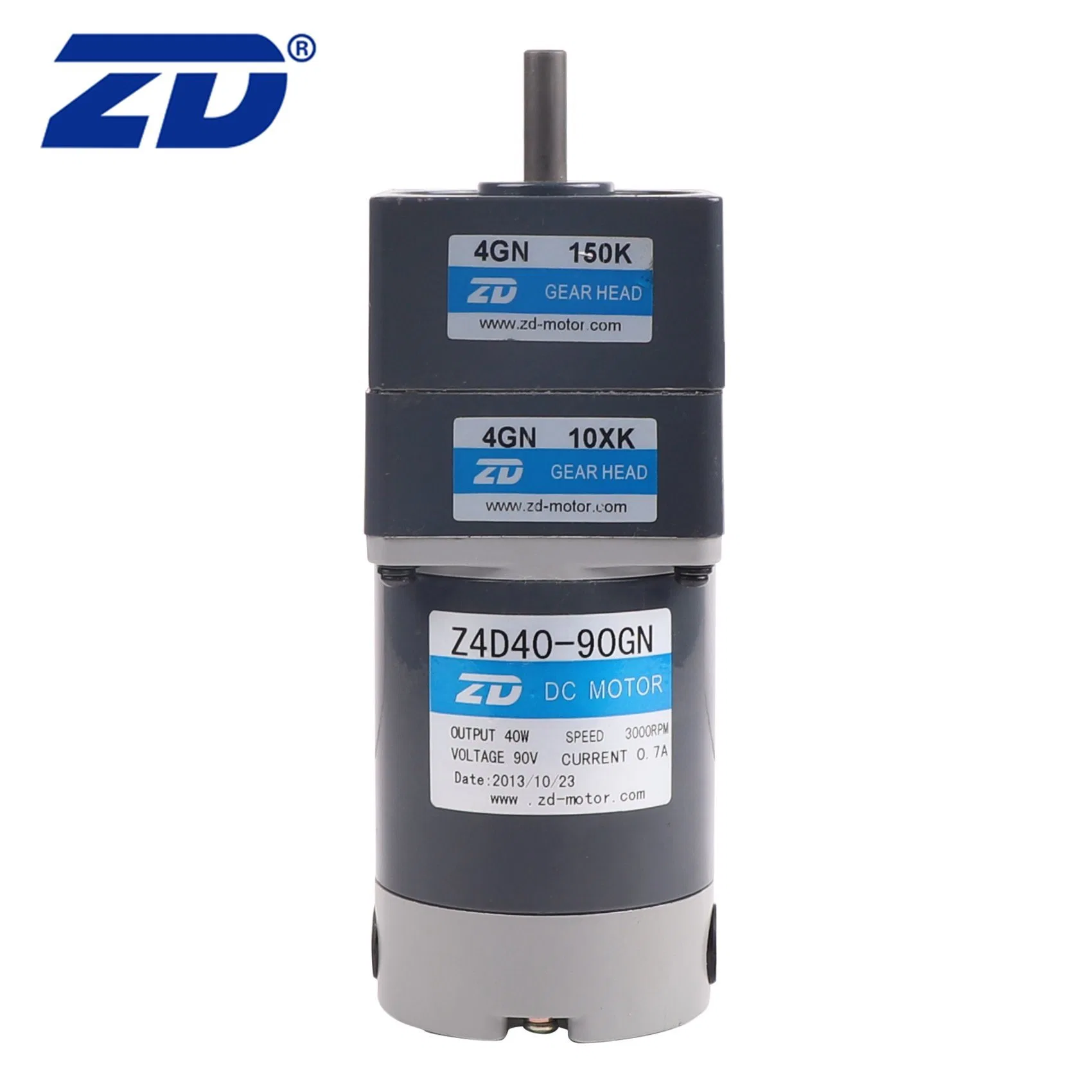 ZD Safe and Reliable Performance Brushed Electric DC Gear Motor for Digital UV Printer