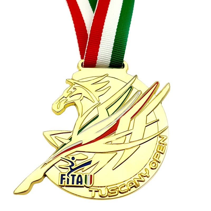 Customer-Customized Three-Color Paint Fita Sports Pegasus Gold Medal