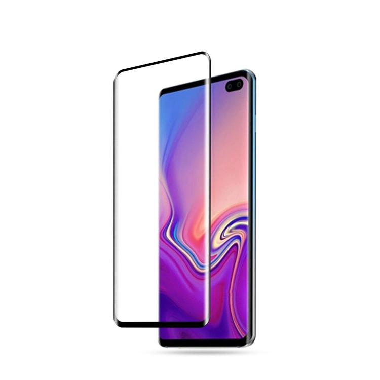 Premium Curved-Edge Full Screen Tempered Glass for Samsung S10/S10 Lite/S10 Plus