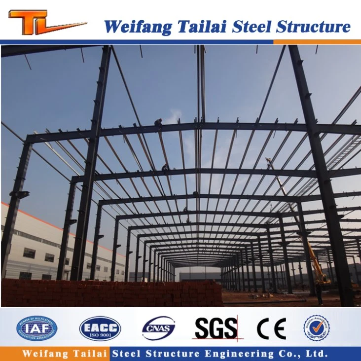 Multi Span Prefabricated Steel Frame