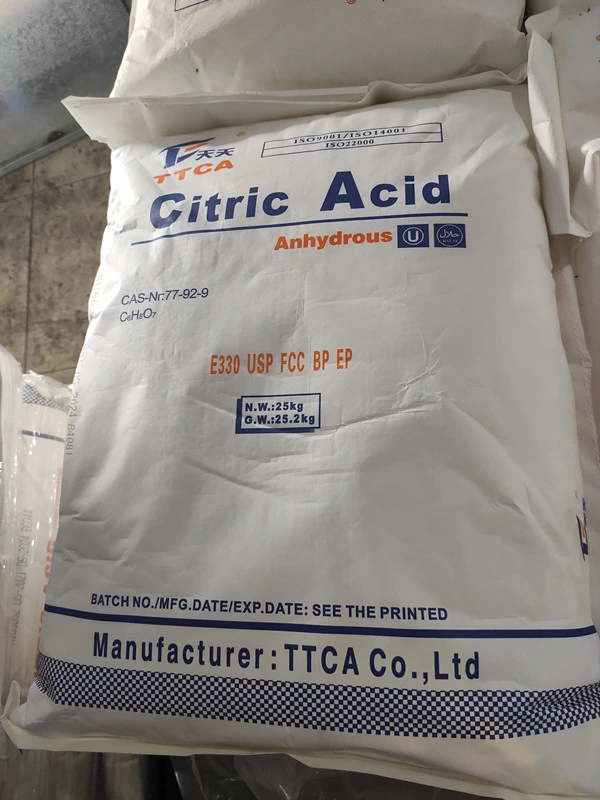 China Supply Bulk Cheap Food Grade Citric Acid Monohydrate