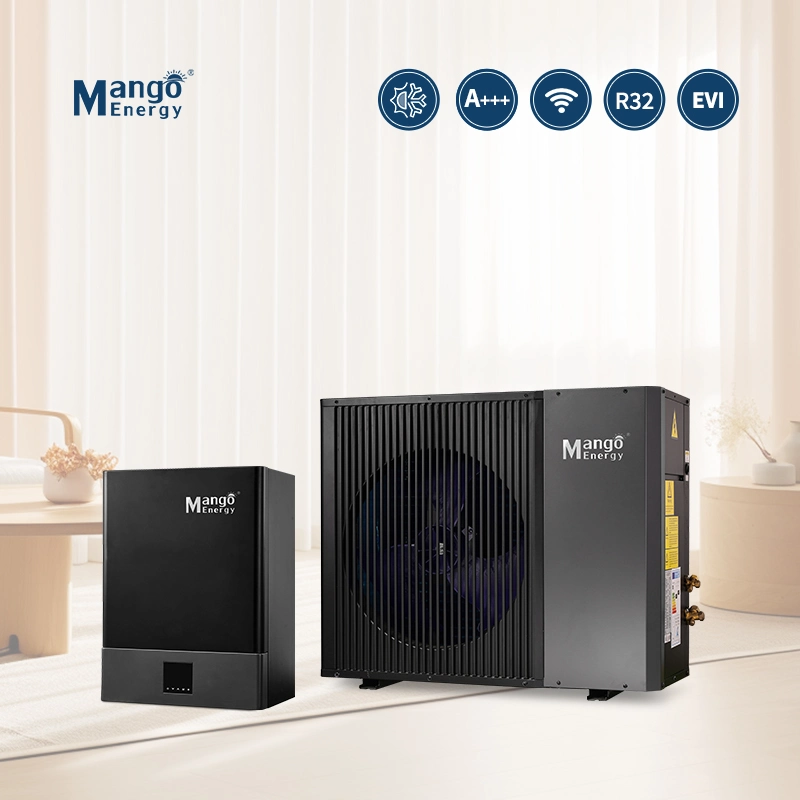 Mango Galvanized Steel Metal Heat Pump DC Inverter Heat Pump Air to Water Heater with WiFi 5% off