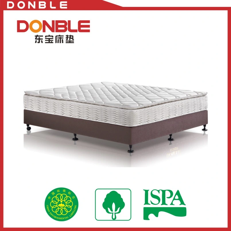 Europe Pillow Top King Size High Density Foam Pocket Spring Mattress