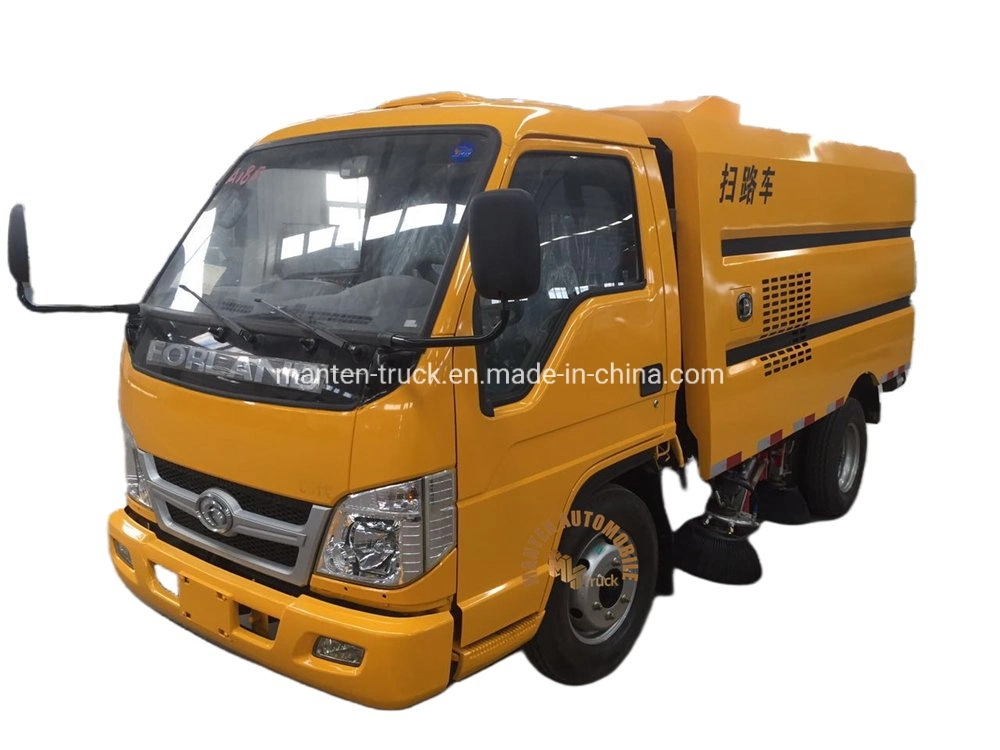 Mini Gasoline 1m3 1 Cubic Meter 1ton 1000 Liters Road Clean Sweep Truck