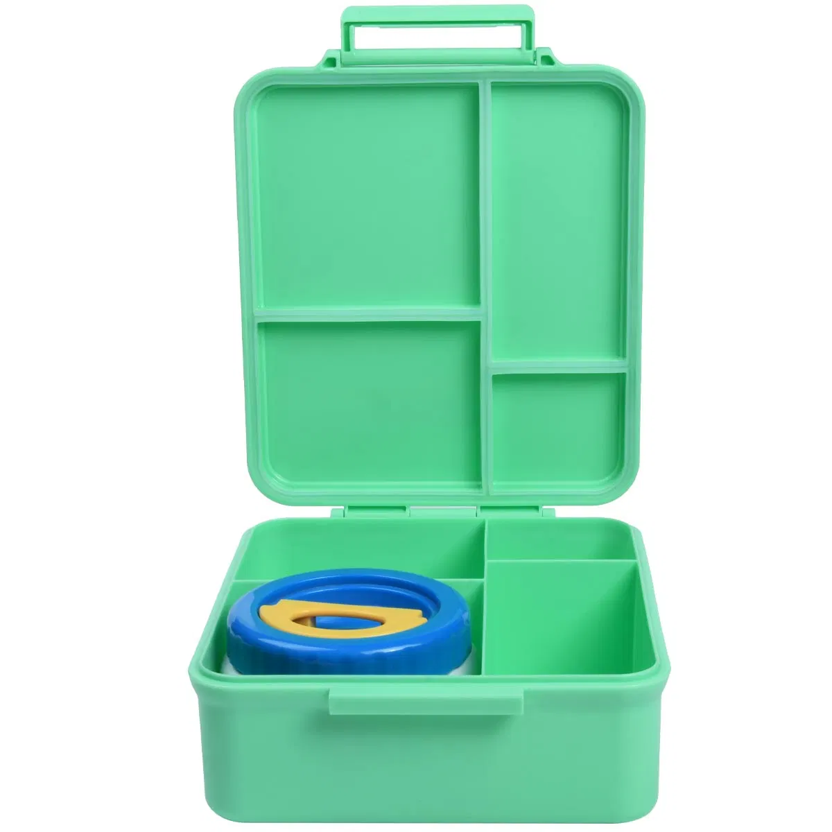 Aohea Lunchbox plástico almuerzo a prueba de fugas Bento Box Kit para adultos y niños