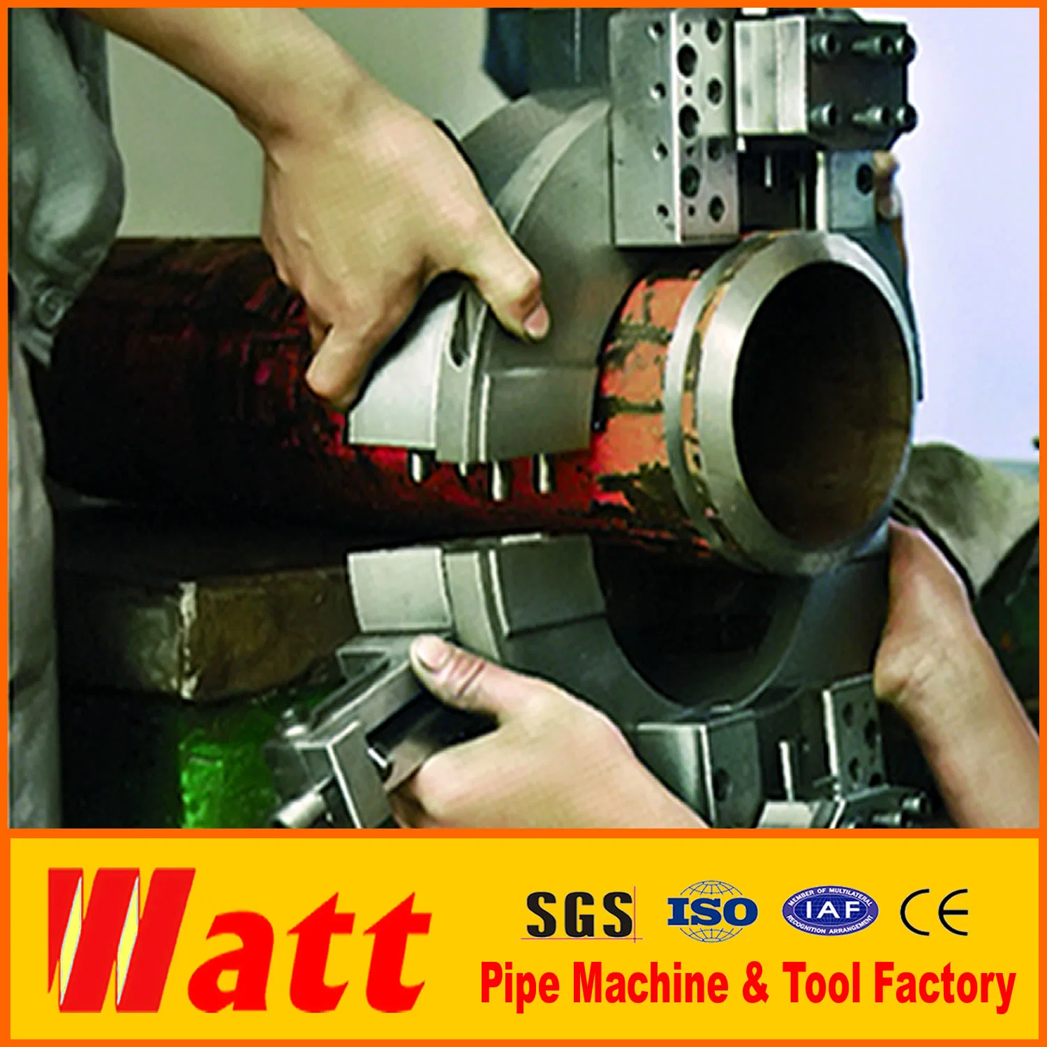 Split Frame Pipe Cutting and Beveling Machine Cold Tube Cutter