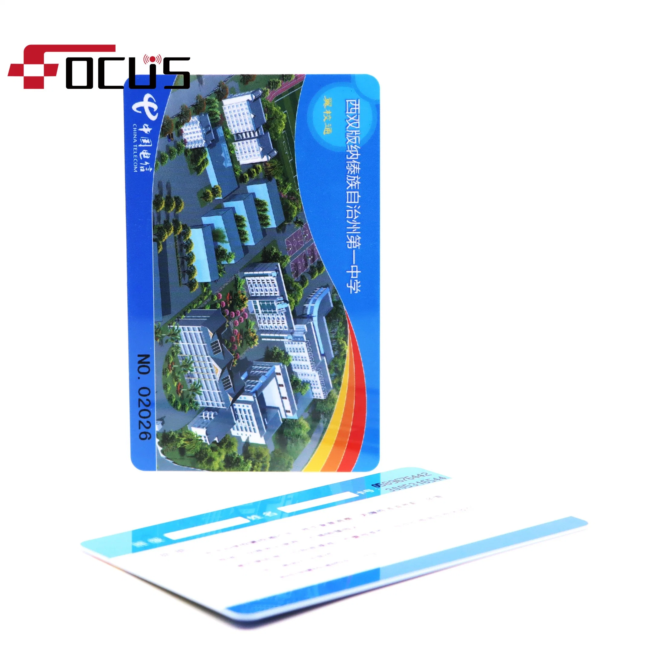 Waterproof IC ID Card 13.56MHz PVC RFID Contact Card for Access Control