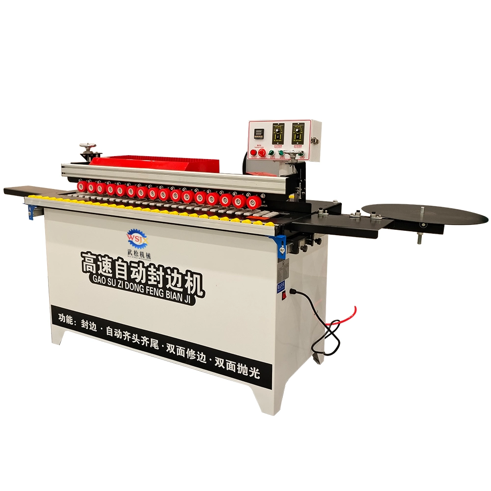 Wusong 802edge Bandering Maschine Automatische PVC-Kantenanander Holzbasis Maschinen Für Paneele