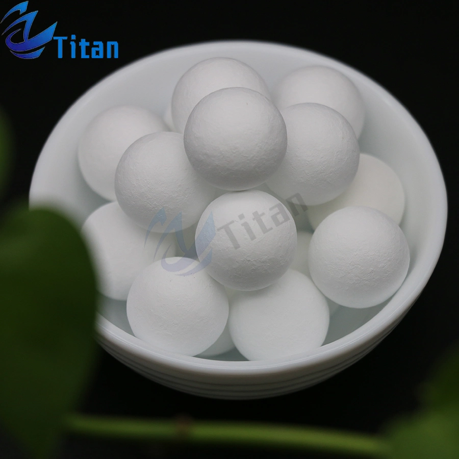 Inert Ceramic Ball 3 mm 6mm 9mm Aluminum Oxide Ceramic Balls Ceramic Catalyst Support Alumina Ceramic Filling Ball as Tower Packing and Catalyst Support