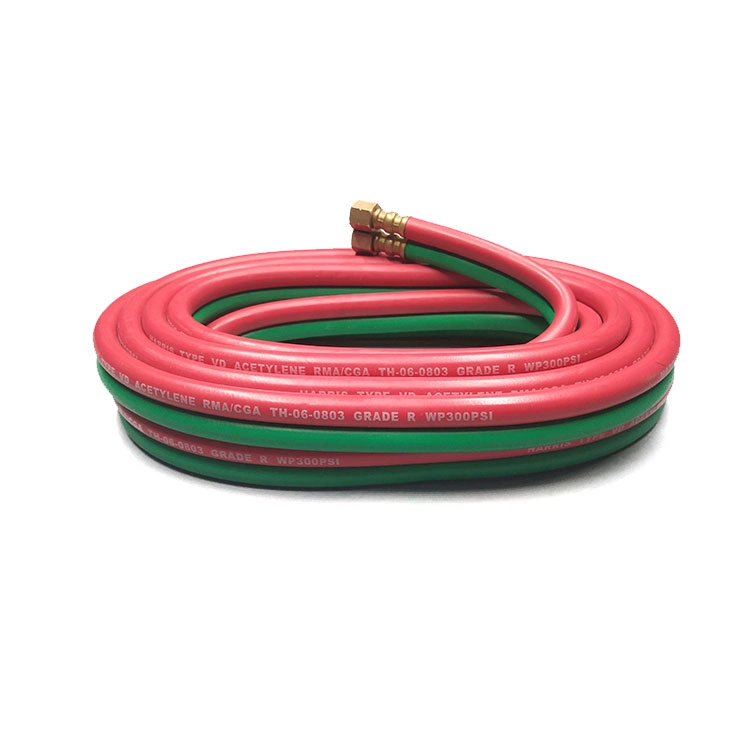 Made in China EPDM SBR Rubber Oxygen Acetylene Twin LPG Welding Hose with CE