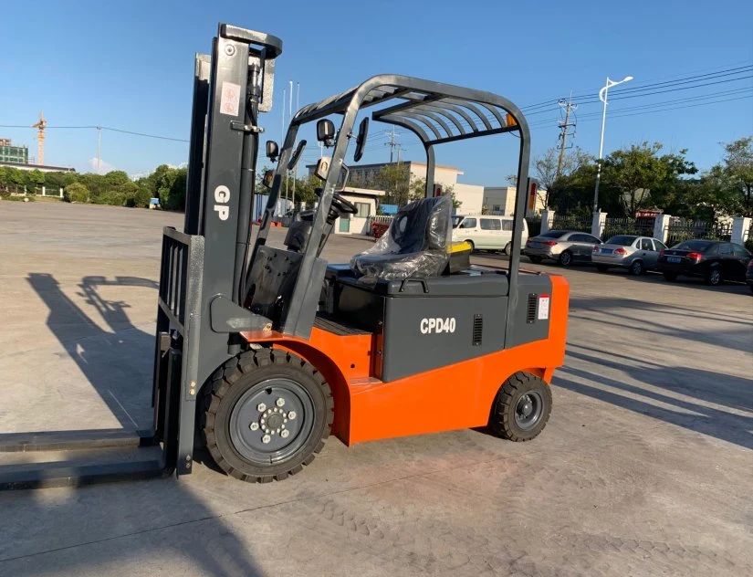 4-5 T Four Wheel Electric Forklift Truck Curtis Electric Controller