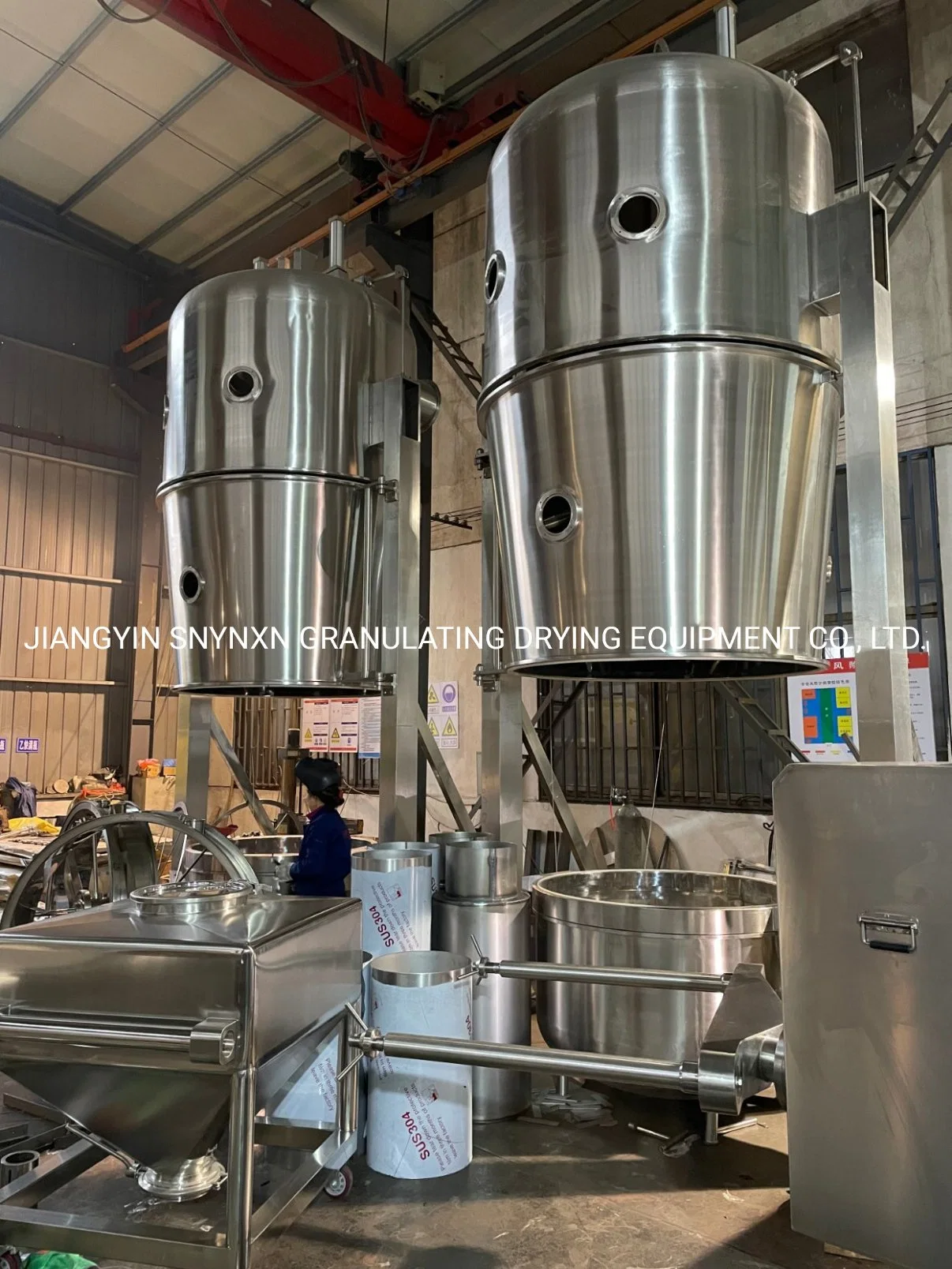 Ldp Fluid Bed Coater / Fluid Bed Coating Machine / Granules and Pellet Coating Machine