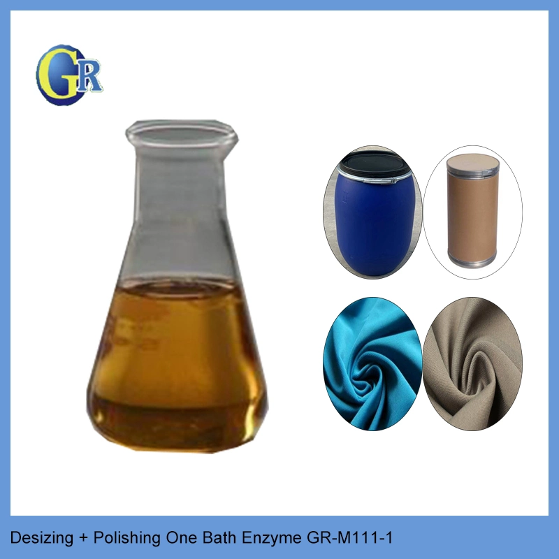 High quality/High cost performance Desizing + Polishing One Bath Enzyme Use in Washing Mills Gr-M111-1