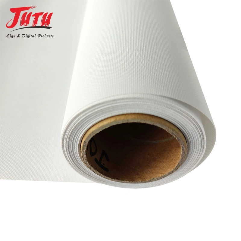 Jutu Ink Polyester Eco-Solvent Printing Semi-Glossy Polyester Canvas