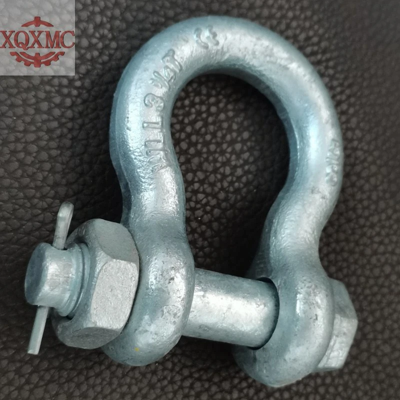 Rigging Manufacturer Us Galvanized Lifting Chain Bow Shackle G209 G2130