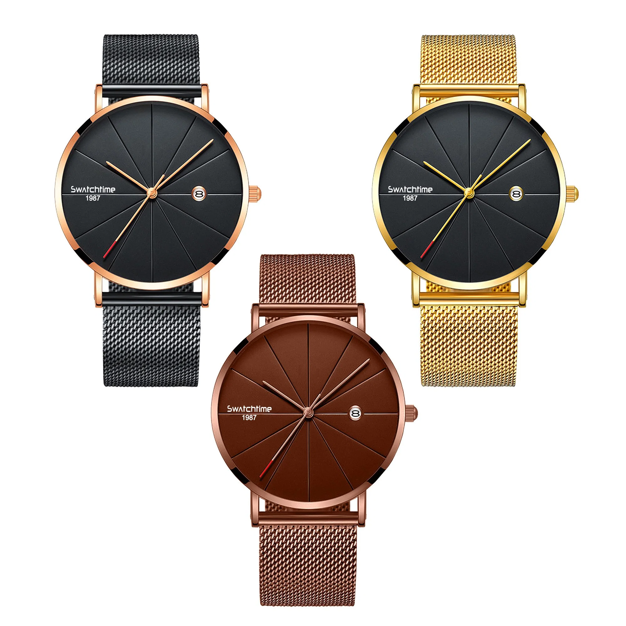 Wholesale/Supplier Branded Luxury Wristwatch Men Business Classic Minimalist Fashion Casual Watch