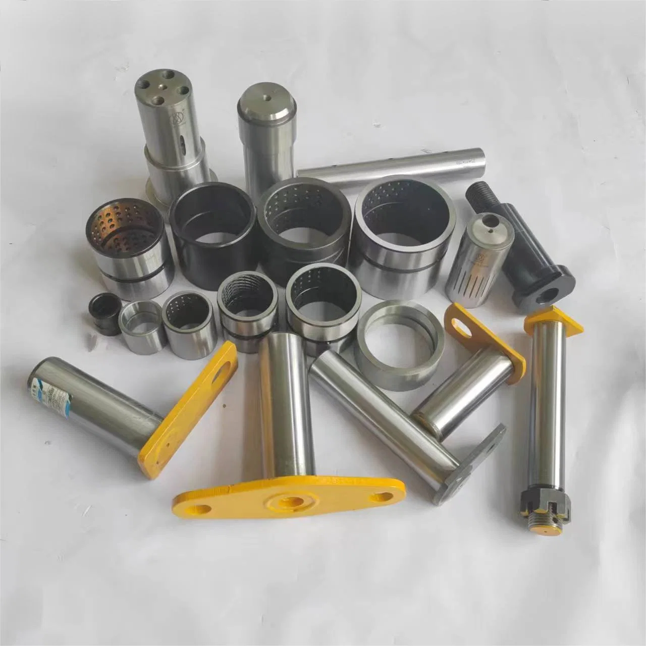 Customized Engineering Machinery Pin Shaft Bushing, Wheel Loader Pin Shaft Bushing, Boom Pin Shaft 80 * 240mm for Cat 4V7099