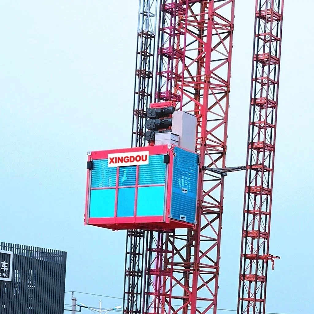 Competitive Building Construction Elevator Passenger Hoist Personnel Lift for Multi Storeys Lifting Equipment