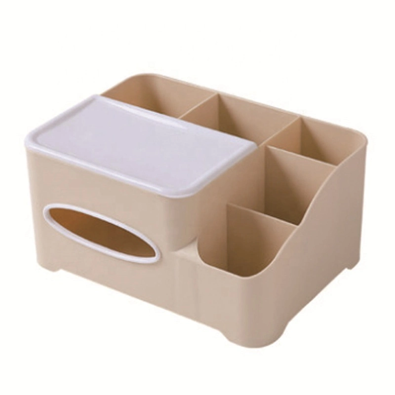 Fábrica Top Venta Nordic Style Hogar Gadget Control remoto almacenamiento Caja de tejido Caja con tapa de bambú