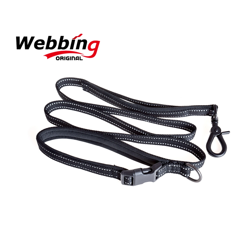 Original Webbing High quality/High cost performance -Assured Custom Pet Leash Bite Proof Stainless Buckle Dog Collar Leash & Collar for All Size Dog