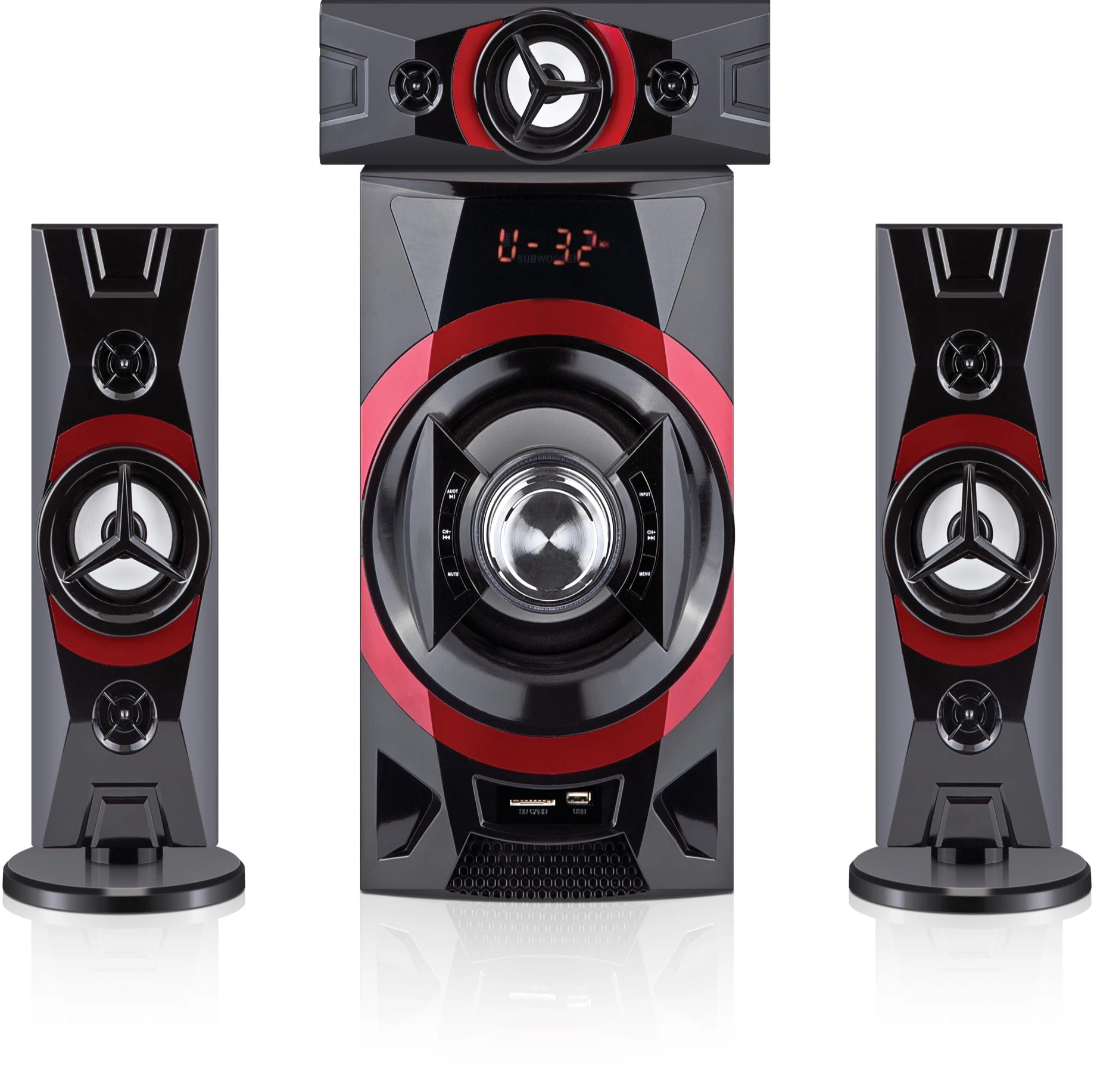 3.1 Диктор USB MP3 Bluetooth с мультимедиа Subwoofer