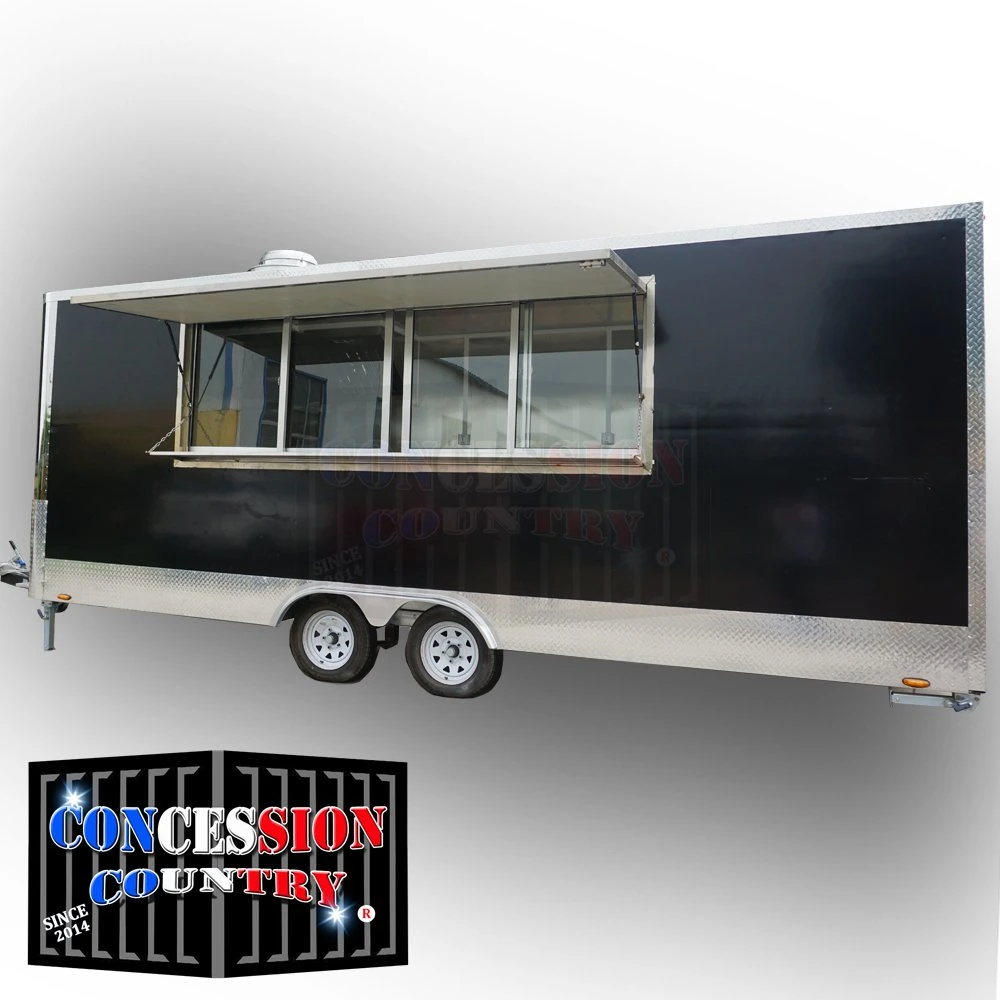 Custom Mobile Food Trucks Brand New Mobile Kitchen Food Trailer Street Catering Food Carts for Sale